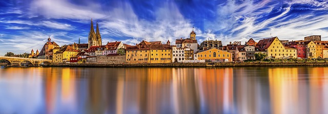 panoráma regensburgu